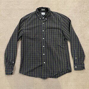 J. Crew Plaid Button Down Shirt - Men's Medium - Secret Wash Shirting